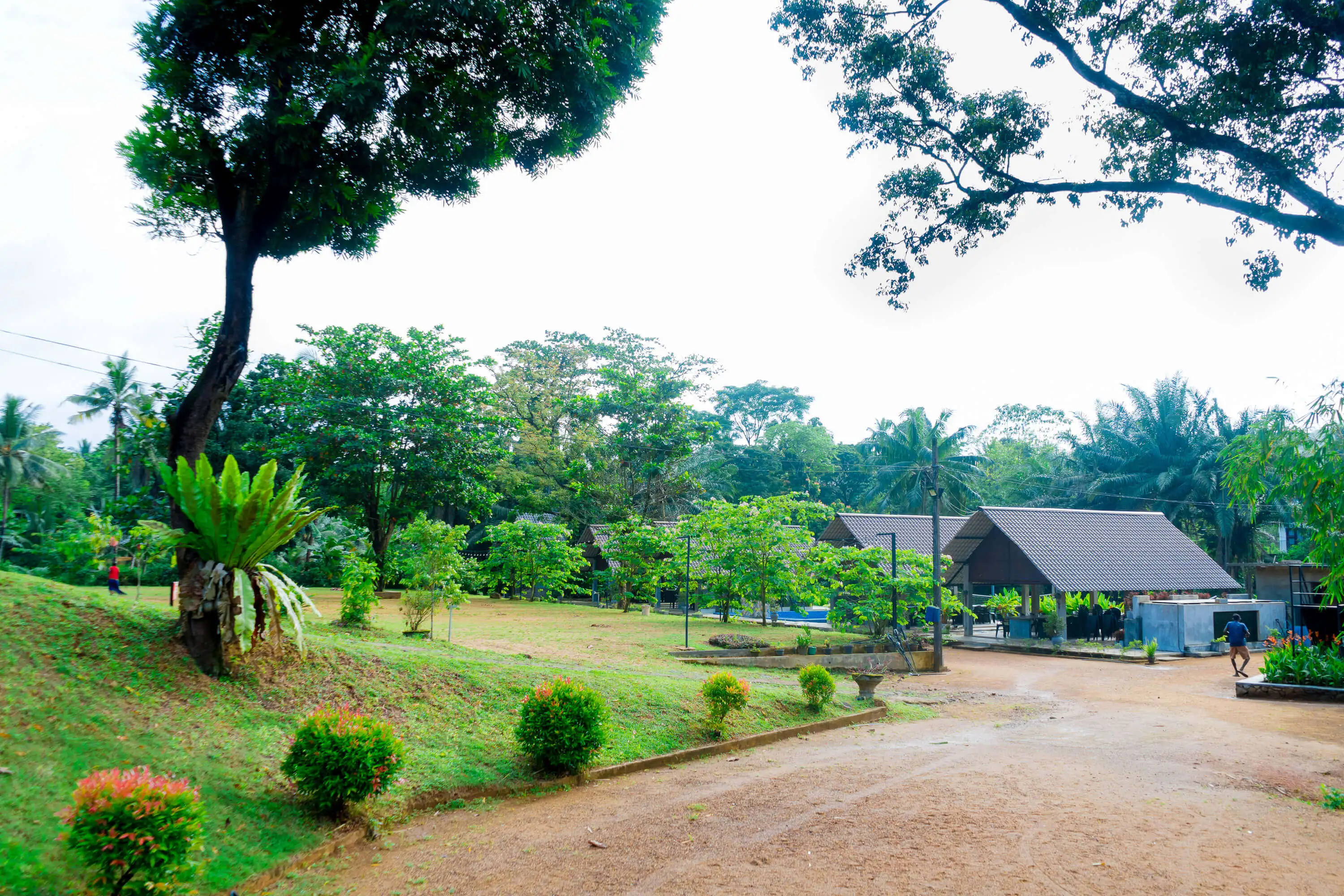 Luxury resort background